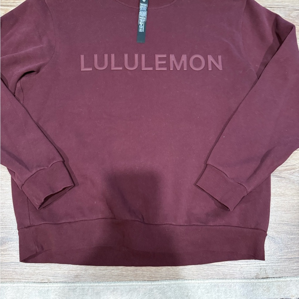Lululemon Athletica Deep Red Pullover